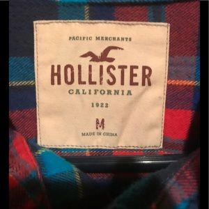 Hollister Mens Super Soft Flannel Button Up